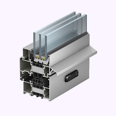 Окна ALUTECH W72